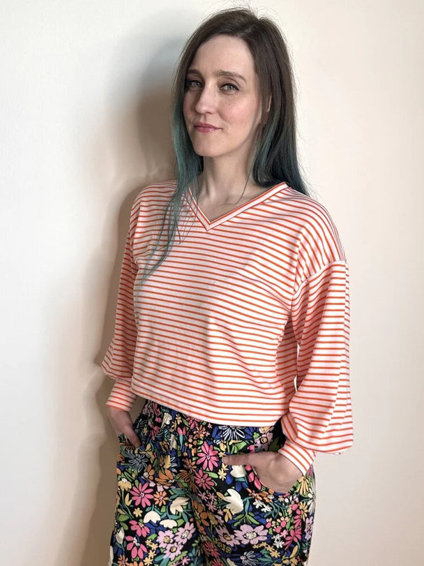 Jody - L'Orange Stripe