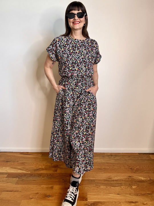 Trista Pants - Dreamgirl Floral