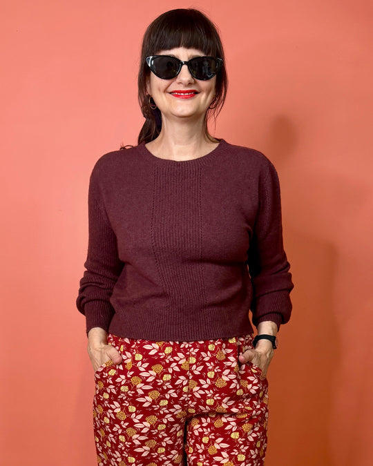 Jin Sweater - Plum
