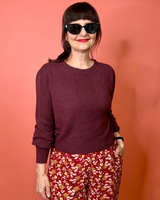 Jin Sweater - Plum