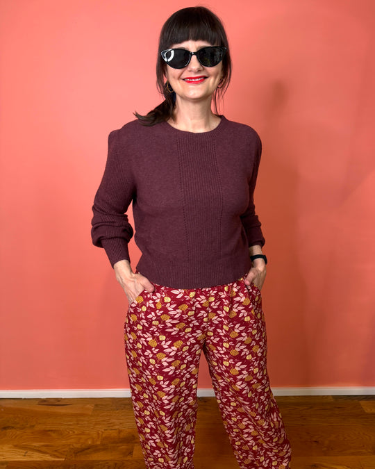 Jin Sweater - Plum