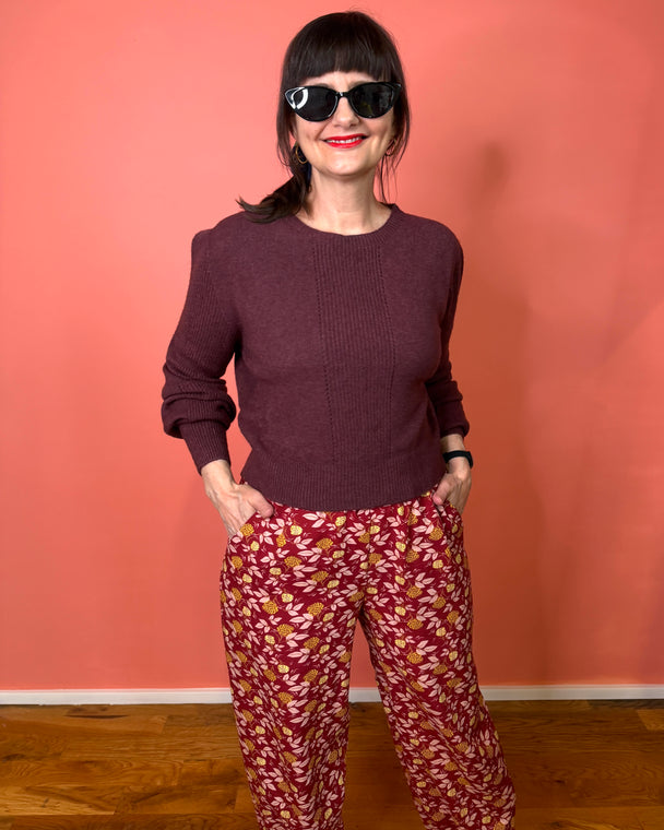 Jin Sweater - Plum