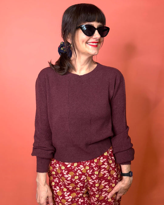 Jin Sweater - Plum