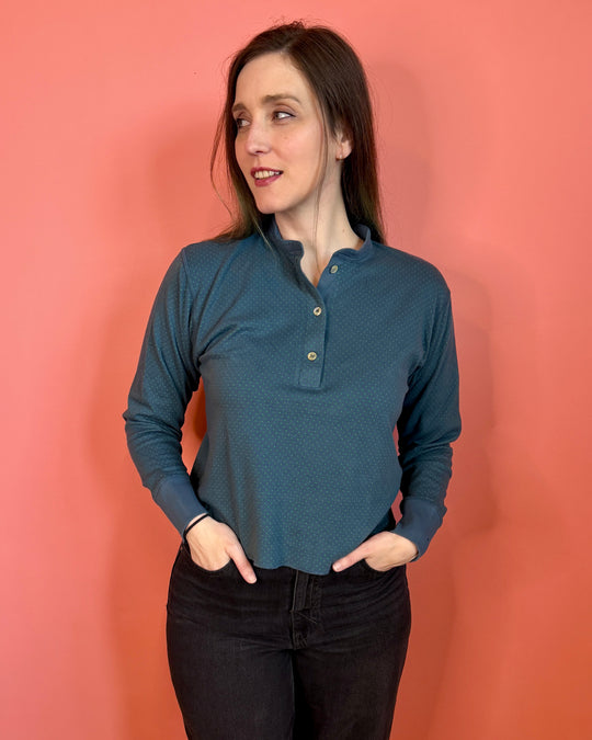 Henley - Polka Ocean