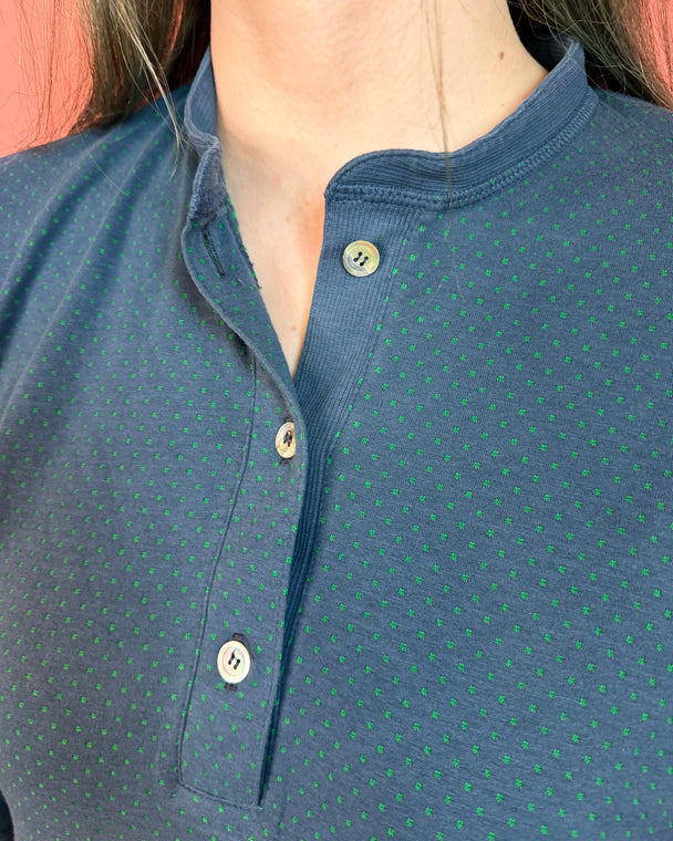 Henley - Polka Ocean