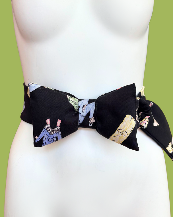 3D Bow Belt - Paper Dolls S/M