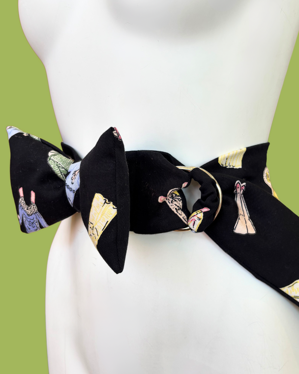3D Bow Belt - Paper Dolls S/M