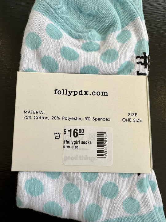 #follygirl socks