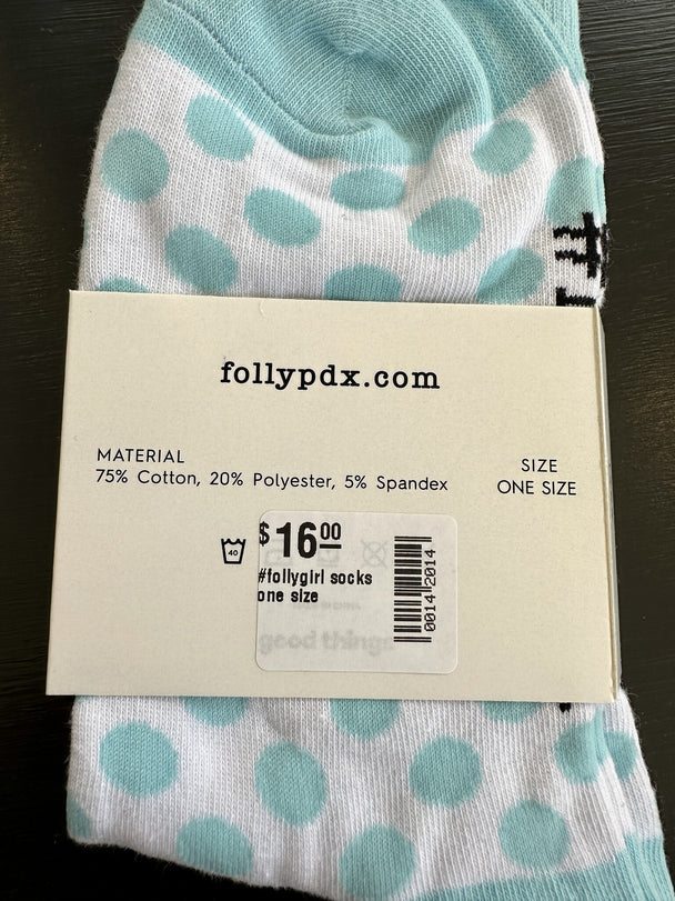 #follygirl socks